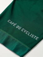 Café du Cycliste - Adèle Mesh-Panelled Jersey Cycling Bib Shorts - Green