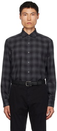 ZEGNA Gray Cashco Shirt