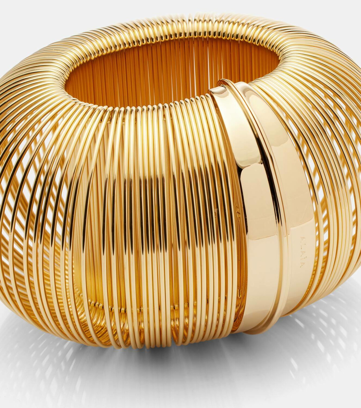 Alaïa Slinky cuff bracelet