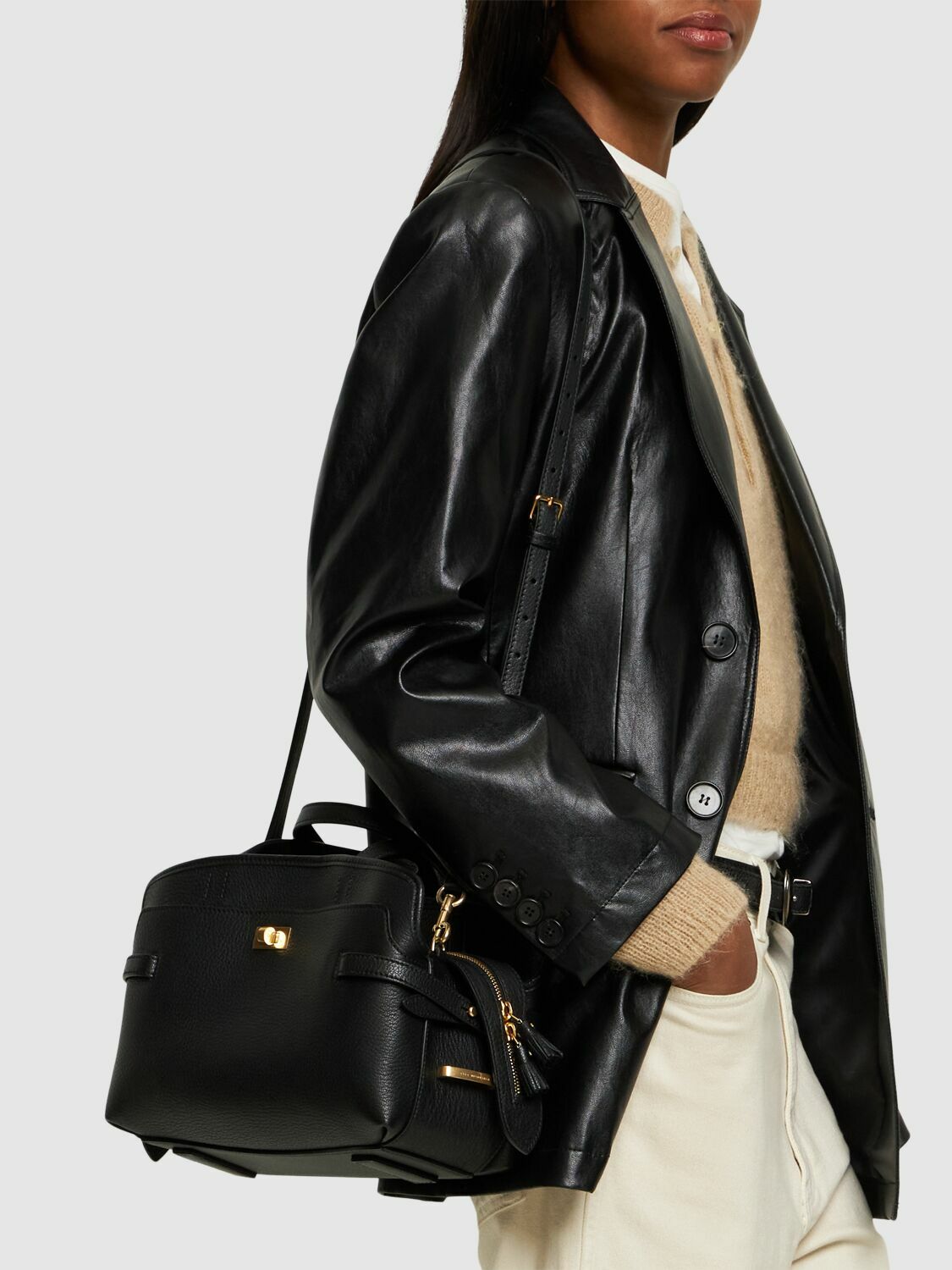 ANYA HINDMARCH - Small Wilson Grain Leather Tote Bag Anya Hindmarch