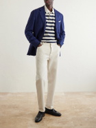 Dunhill - Checked Wool, Silk and Cashmere-Blend Blazer - Blue