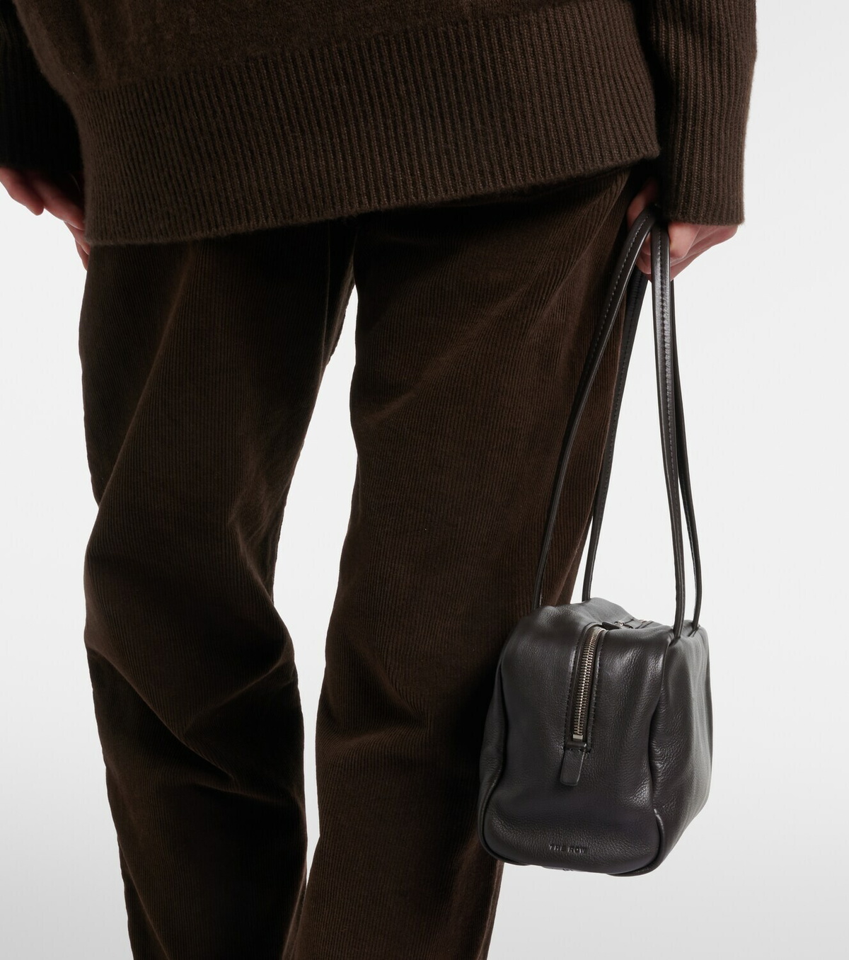 The Row Astra leather shoulder bag