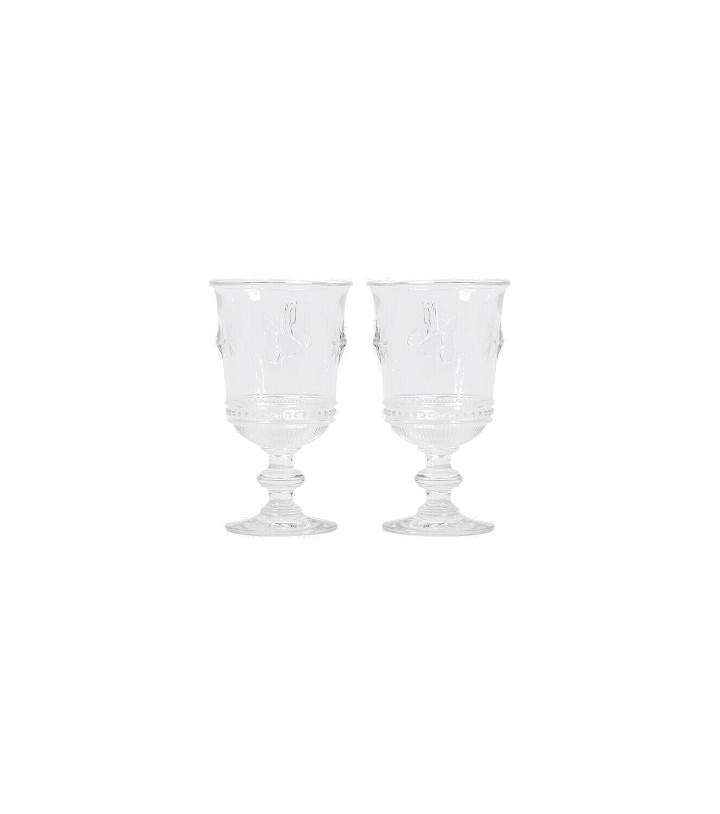 Photo: Gucci Bee set of 2 glasses