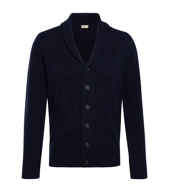 Photo: John Smedley Cullen cashmere and wool cardigan