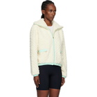 Casablanca Off-White Monogram Jacquard Fleece Jacket