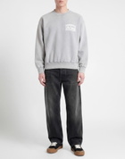 Aries Mens Sweatshirt in Light grey