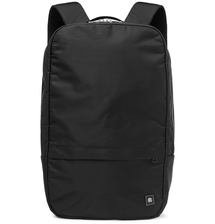 Photo: Reigning Champ - Logo-Appliquéd Nylon Backpack - Black