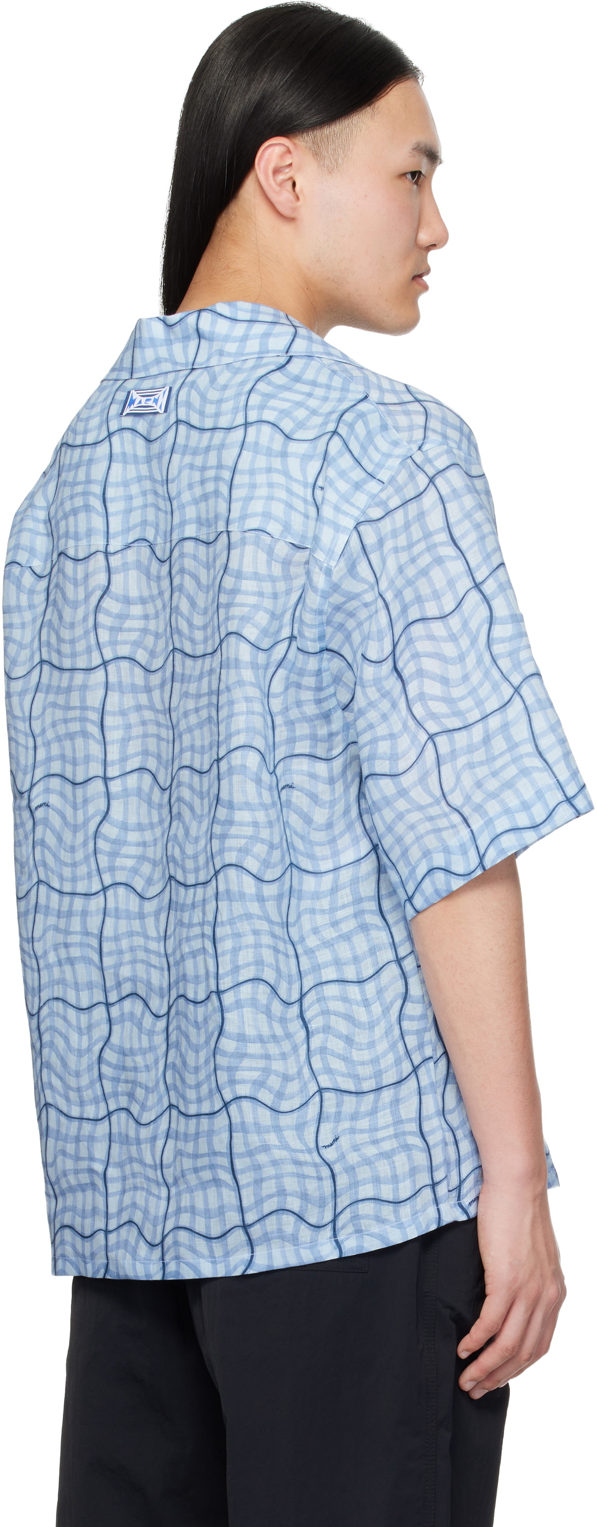 Marni Blue Checked Shirt