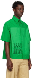 T/SEHNE SSENSE Exclusive Green Shirt