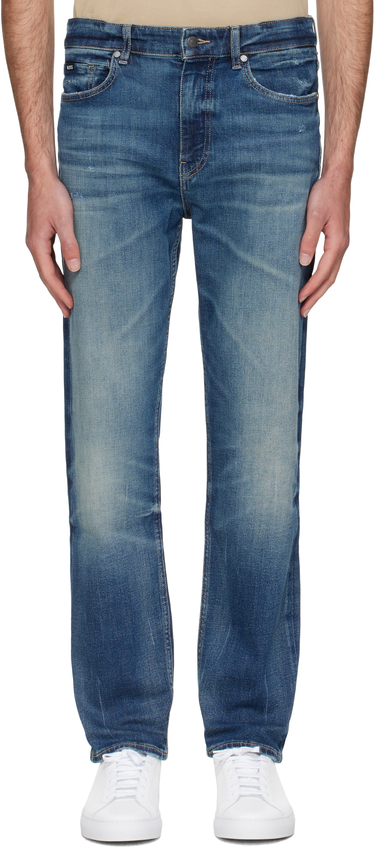 BOSS Blue Stretch Jeans