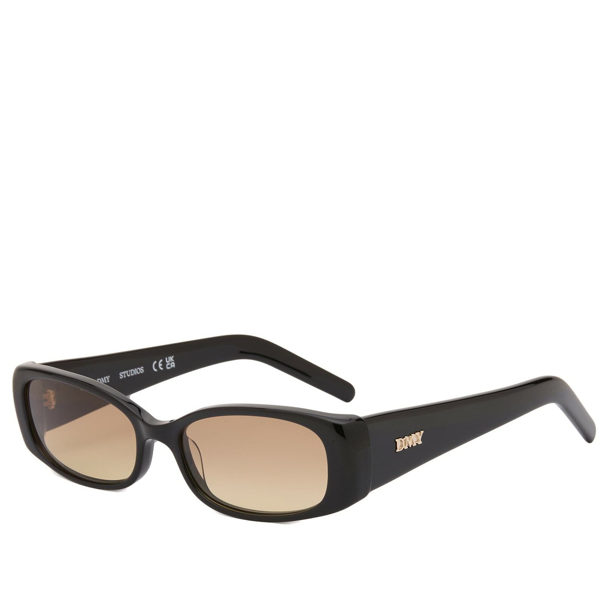 DMY Studios Women's Billy Sunglasses in Black/Yellow 
