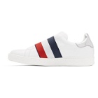Moncler White Alizee Sneakers