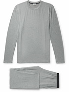 Zimmerli - Mélange Modal-Blend Jersey Pyjama Set - Gray