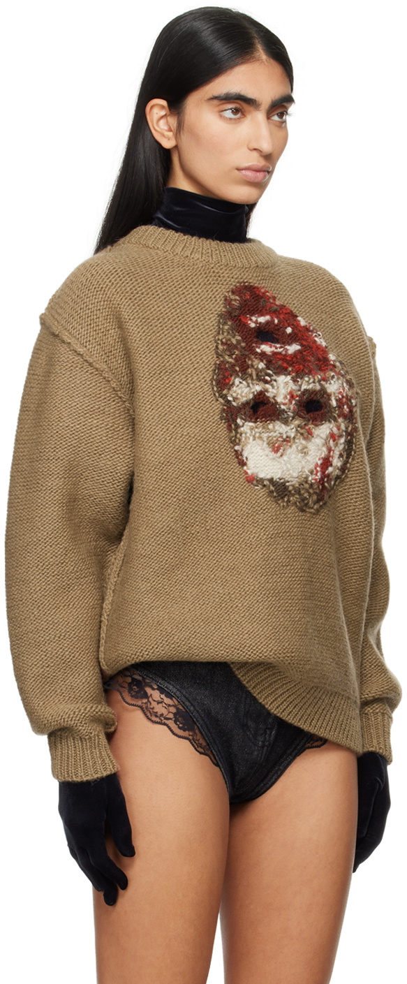 doublet Beige Acting Zombie Sweater Doublet