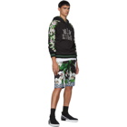 Dolce and Gabbana Multicolor Orchid Jogging Shorts