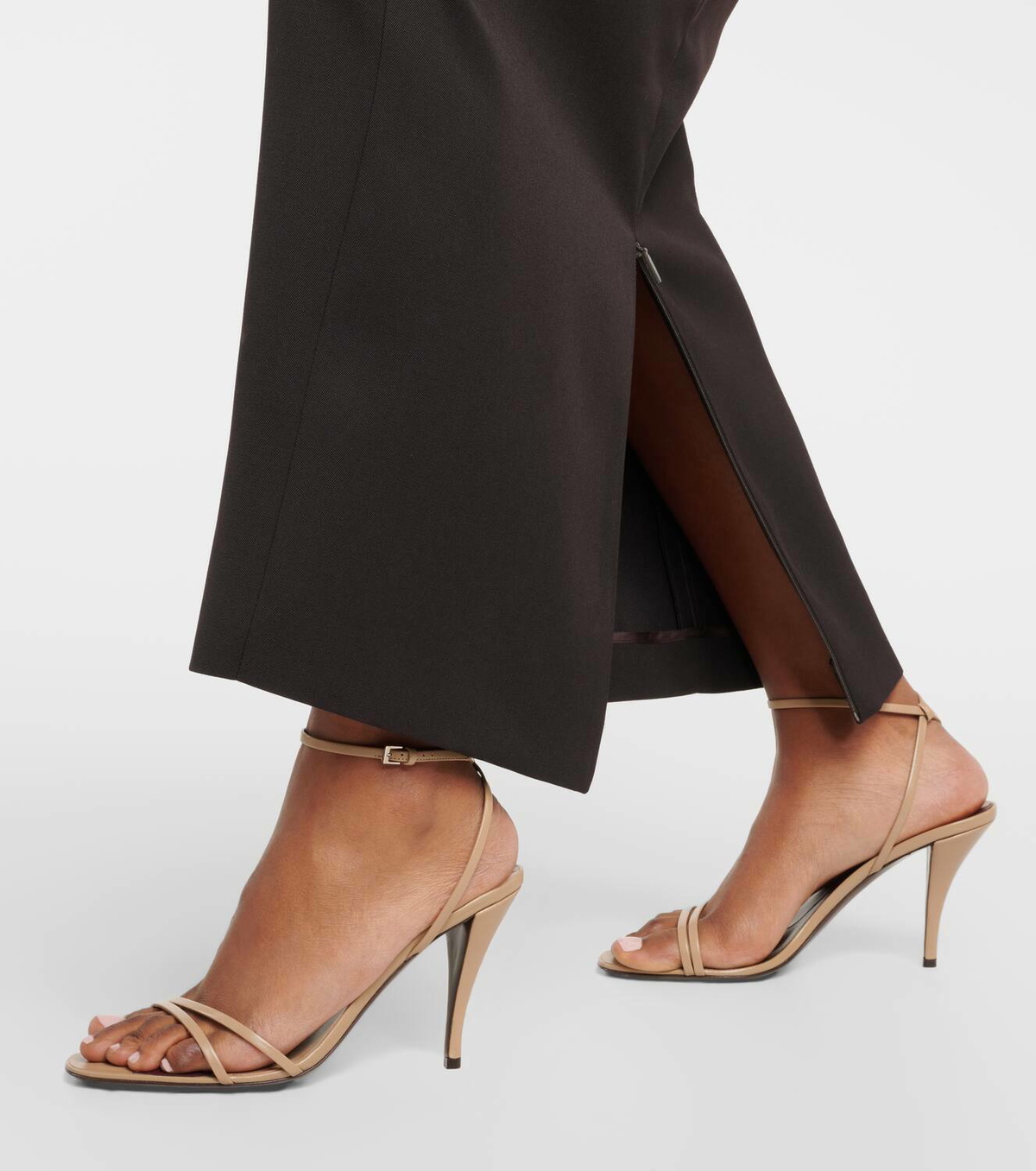 The Row Cleo leather sandals The Row
