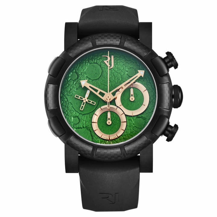 Photo: Romain Jerome Moon Dust Chronograph Automatic Green Dial Mens Watch RJ.MD.CH.603.20