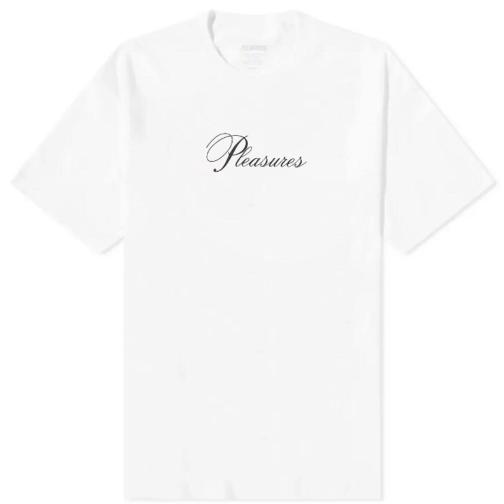 Photo: Pleasures Men's Stack T-Shirt in White