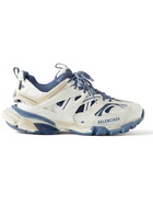 BALENCIAGA - Track Nylon, Mesh and Rubber Sneakers - White - EU 40