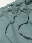11.11/eleven eleven - Cotton Drawstring Trousers - Blue