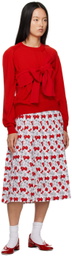 tao Red Bow Sweater