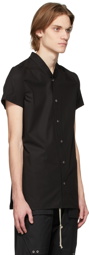 Rick Owens Black Golf Shirt