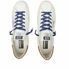 Golden Goose Men's Super-Star Leather Sneakers in White/Ice/Brown