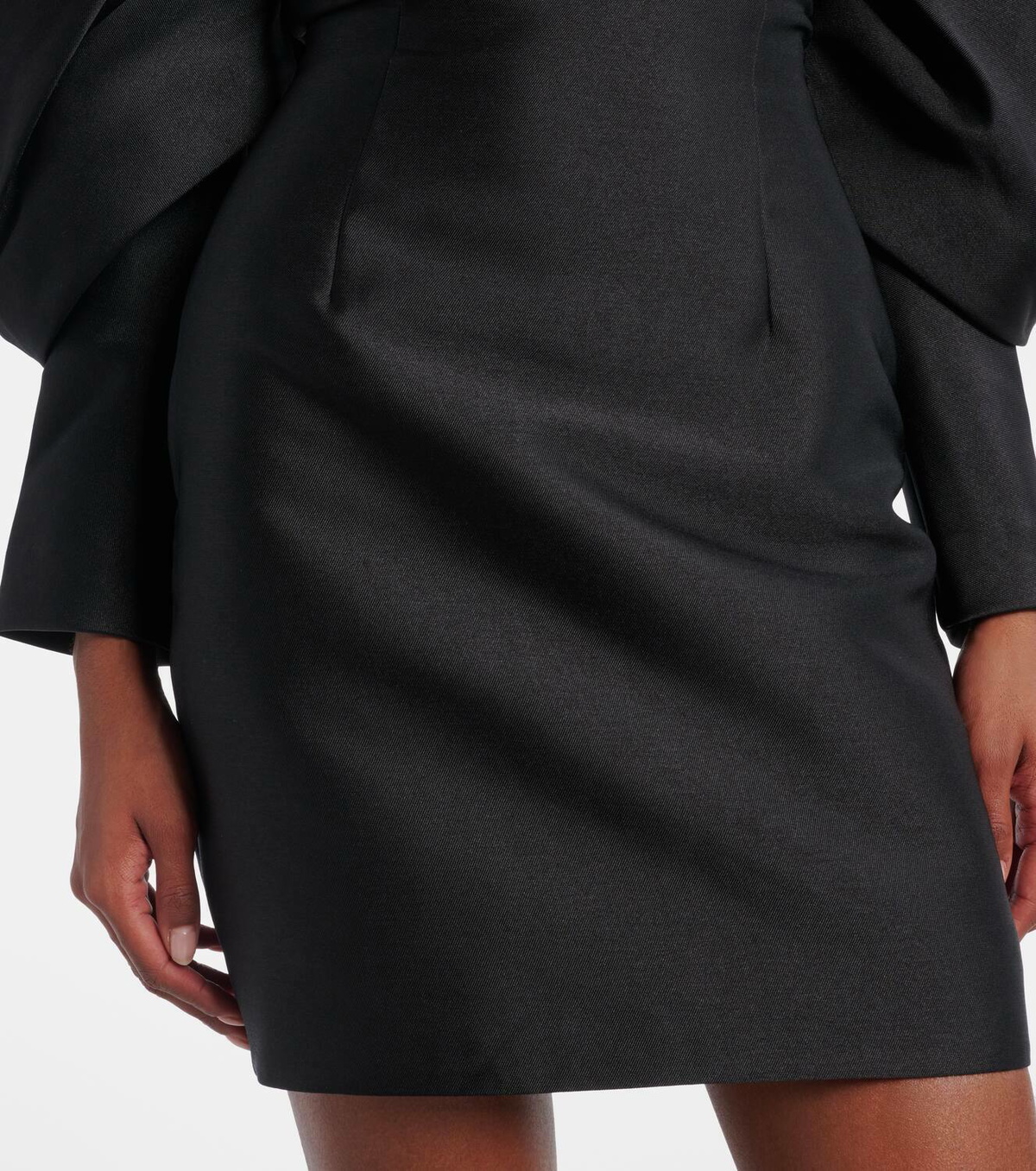 Solace London Freja satin minidress