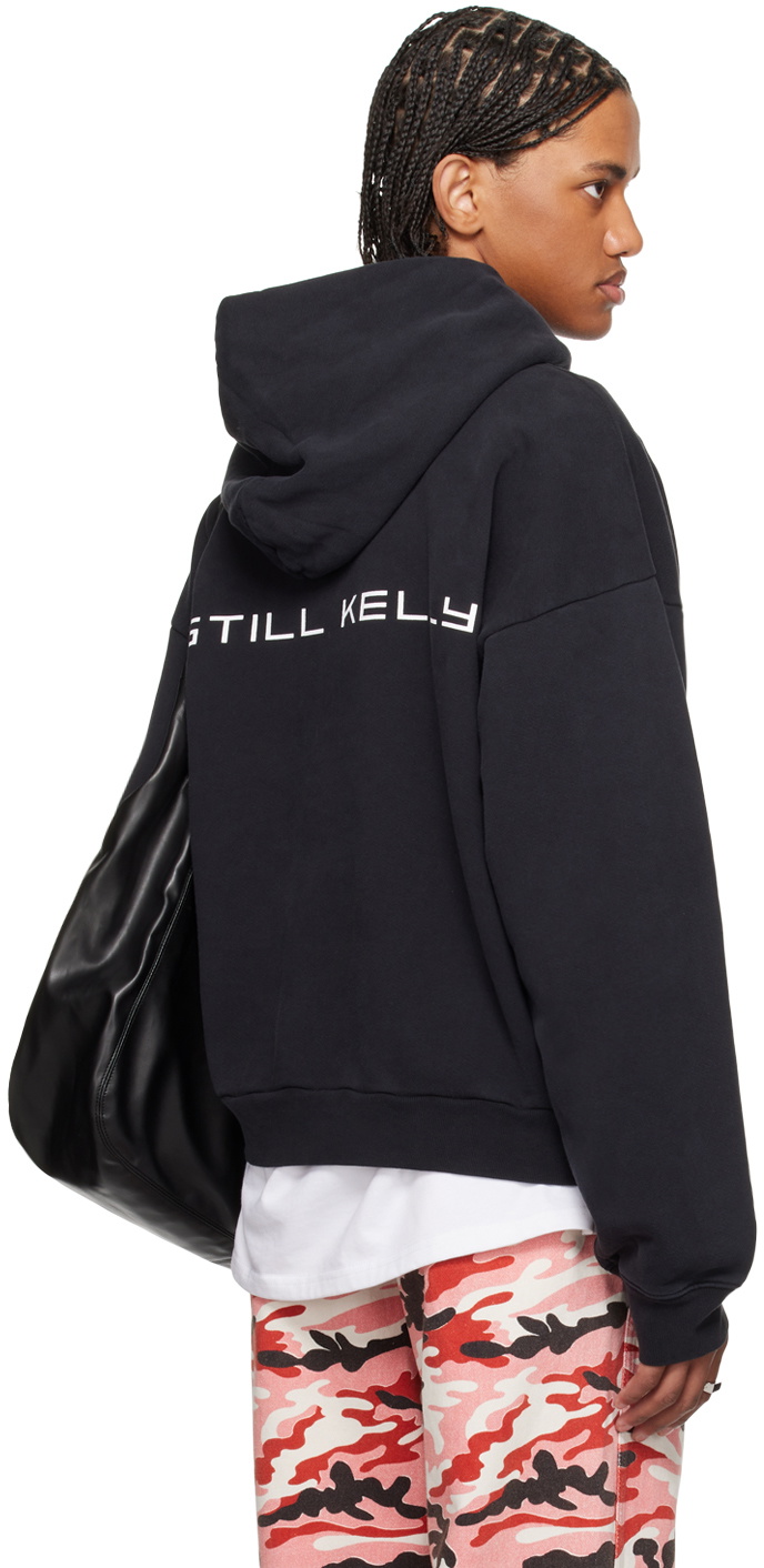 Still Kelly Black Kelly Vintage Washed Hoodie