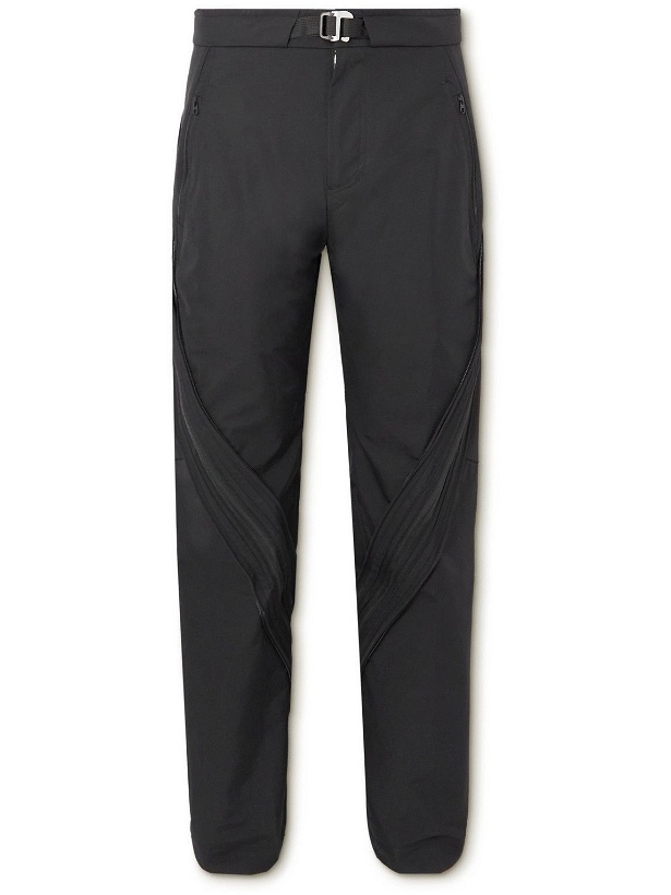 Photo: POST ARCHIVE FACTION - 4.0 Center Straight-Leg Zip-Detailed Tech-Nylon Trousers - Black