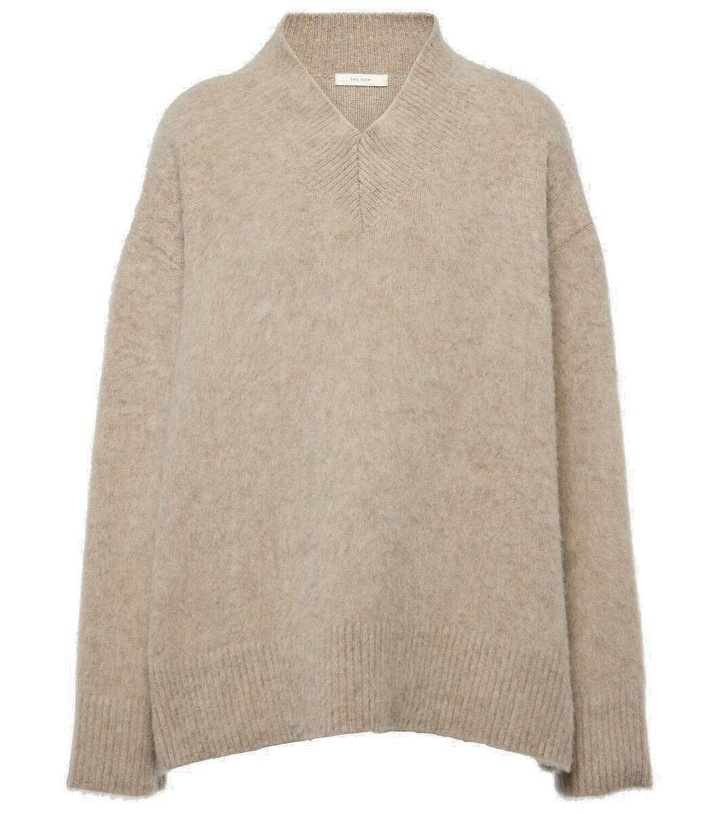 Photo: The Row Fayette oversized cashmere sweater