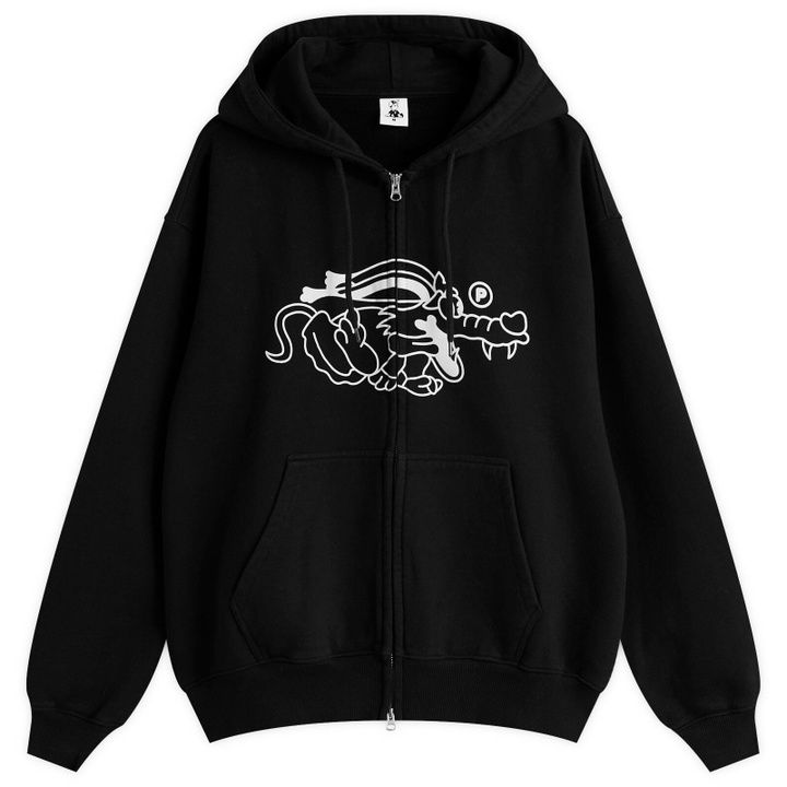 Photo: Pawa Speed Sports Men's Doggo Zip Hoodie in Black