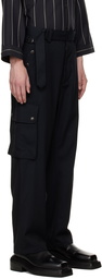 rito structure Black Work Cargo Pants