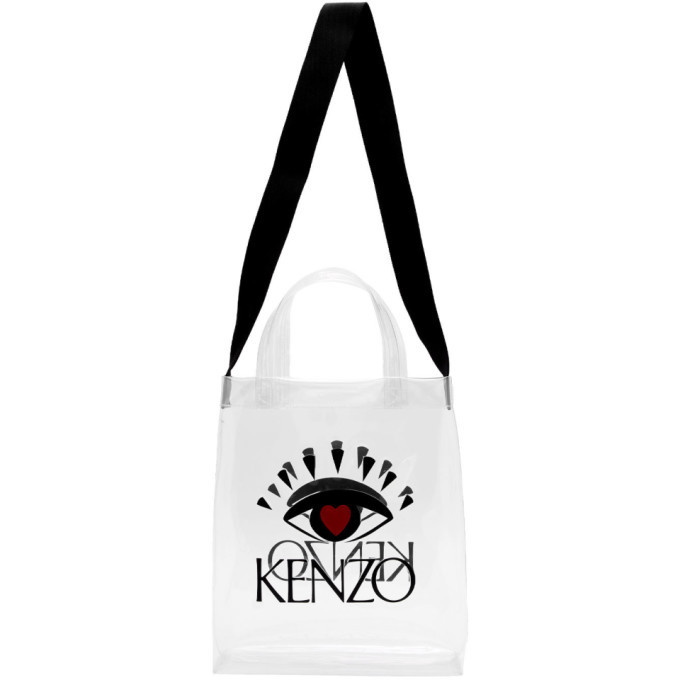 Photo: Kenzo White Limited Edition Heart Eye Tote