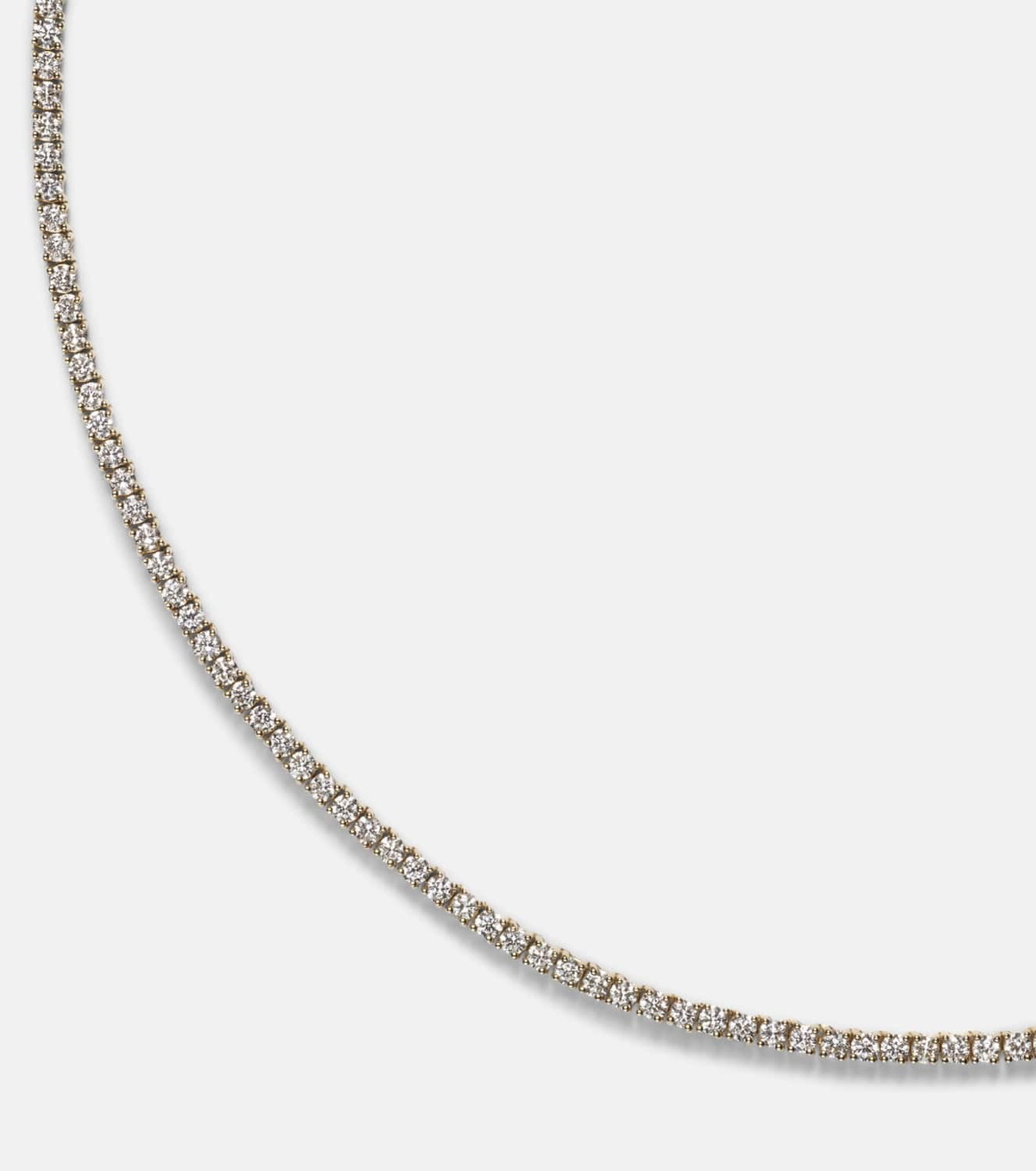 Anita Ko Hepburn 18kt gold choker with diamonds