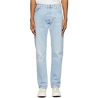 Levis Blue 501 93 Straight Jeans