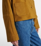 Dorothee Schumacher Soft Touch suede jacket