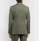 TOM FORD - Shelton Slim-Fit Cotton Silk-Blend Suit Jacket - Green