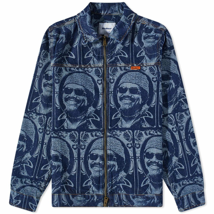 Photo: Butter Goods Men's x Lonnie Liston Smith Jr. Lonnie D in Dark Indigo