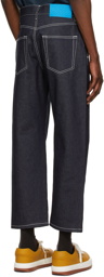 Sunnei Navy Bellidentro Trousers