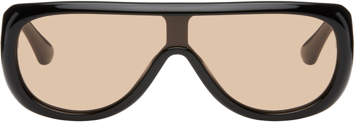 Photo: Port Tanger SSENSE Exclusive Black Sayf Sunglasses