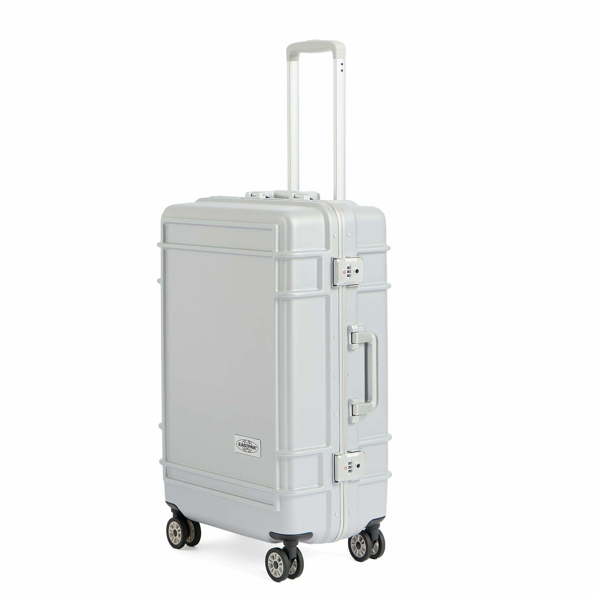 Eastpak Resist'r Luggage Case - Medium in Metal Silver 