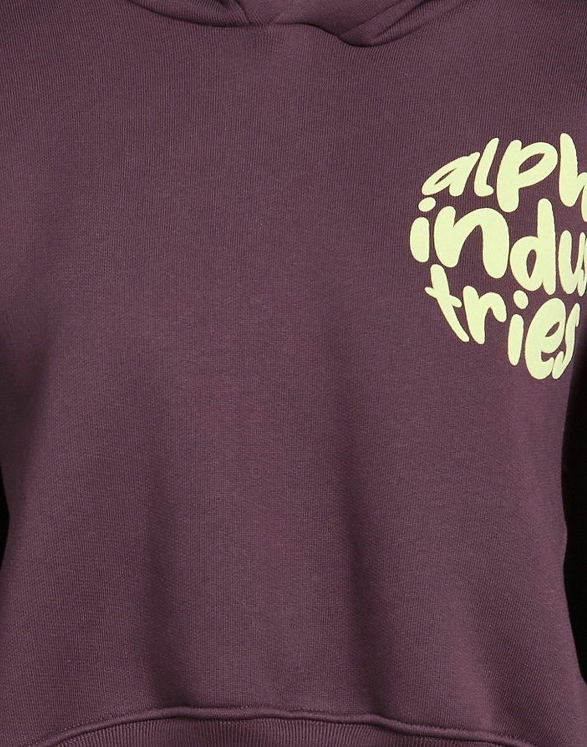 Alpha Industries Womens Sweatshirt Plum