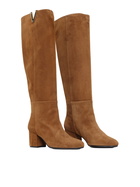 Via Roma 15 Brown Boots With Golden V