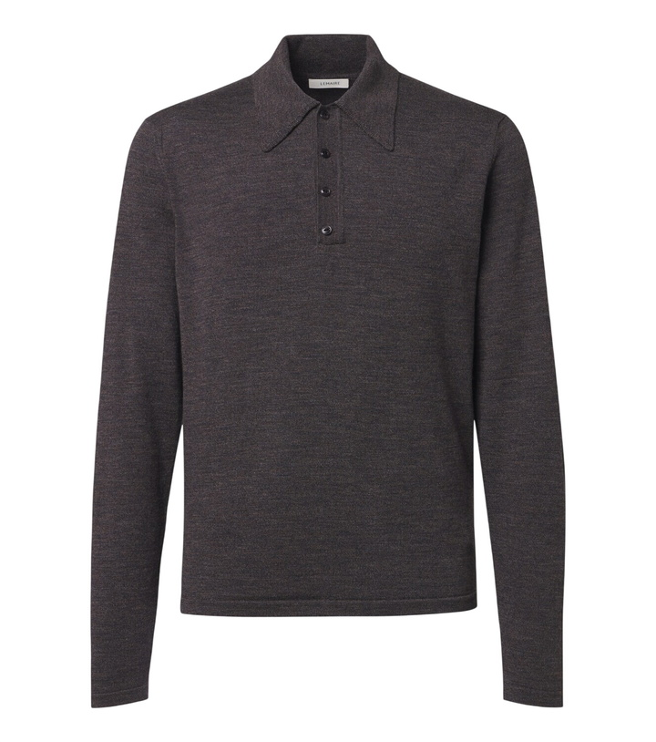 Photo: Lemaire Wool polo sweater