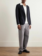 Stòffa - Unstructured Wool Suit Jacket - Blue