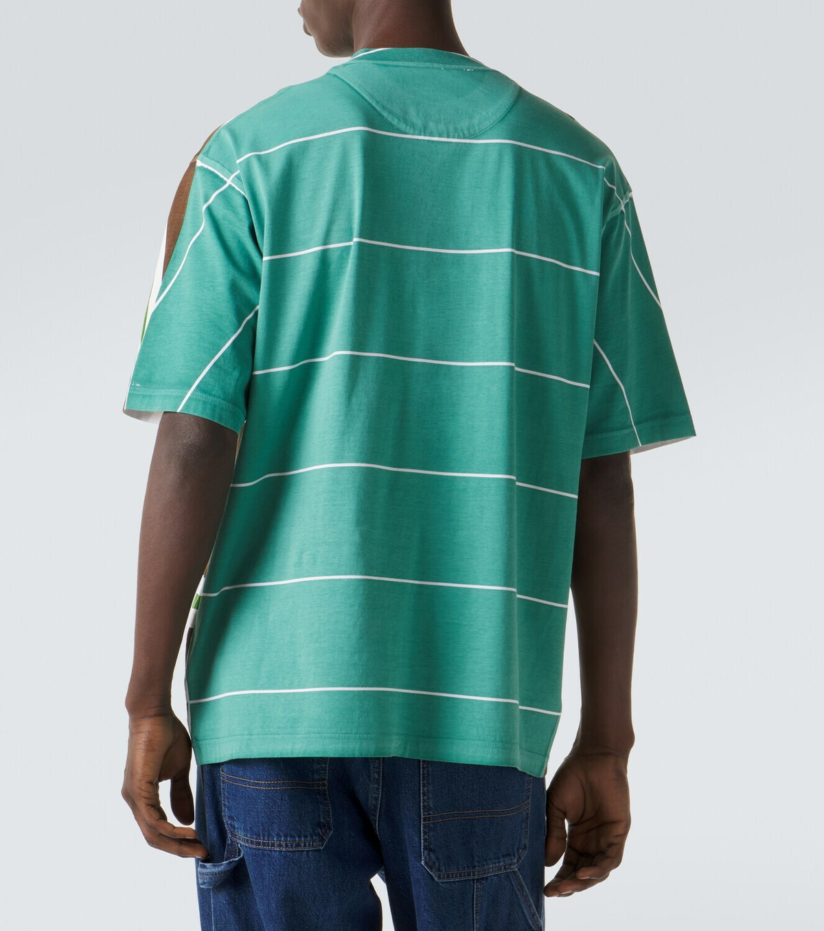 Prada Striped cotton jersey T-shirt Prada