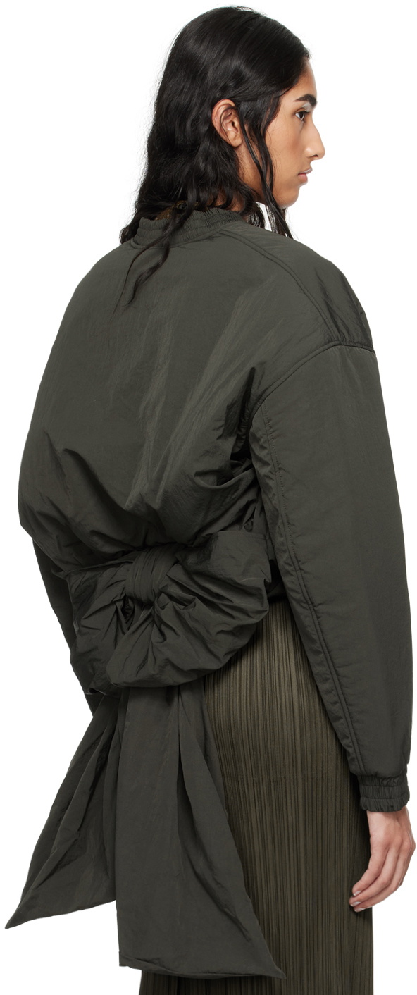 Cecilie Bahnsen Khaki Ubon Bomber Jacket Cecilie Bahnsen 