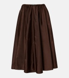 Prada Re-Nylon pleated midi skirt