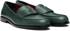 Enfants Riches Déprimés Green Penny Loafers